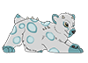 Blue Spotted Dwarf Snowbear