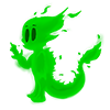 Green Fire Sprite