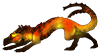 Yellow Juvenile Salamander